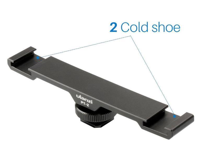 Ulanzi PT-2 Dual Cold Shoe
