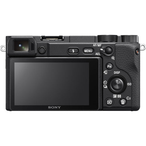 Sony A6400 with 16-50mm kit lens