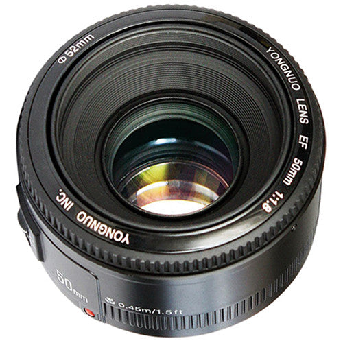 Yongnuo 50mm 1.8 Prime Lens (For Canon)