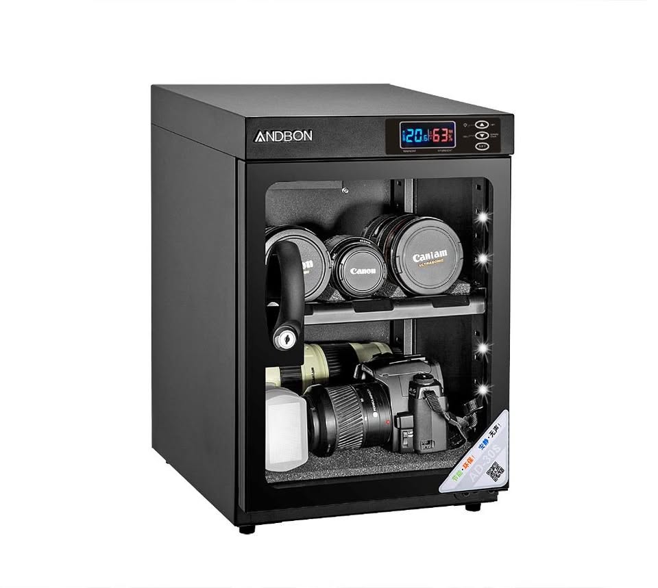 Andbon AD-30S 30 Liters Dry Cabinet/Dehumidifier