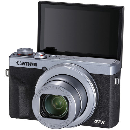 Canon PowerShot G7X Mark III Compact Digital Camera (Silver)