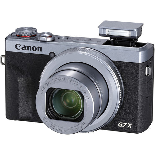 Canon PowerShot G7X Mark III Compact Digital Camera (Silver)