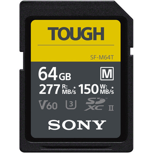 Brand New Sony 64GB Tough Series SF-M UHS-II SDXC Memory SD Card (Guaranteed from Sony PH)