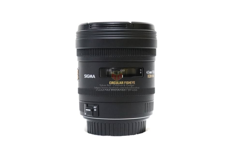 Sigma 4.5mm f/2.8 DC EX HSM Circular Fisheye Lens (For Canon)
