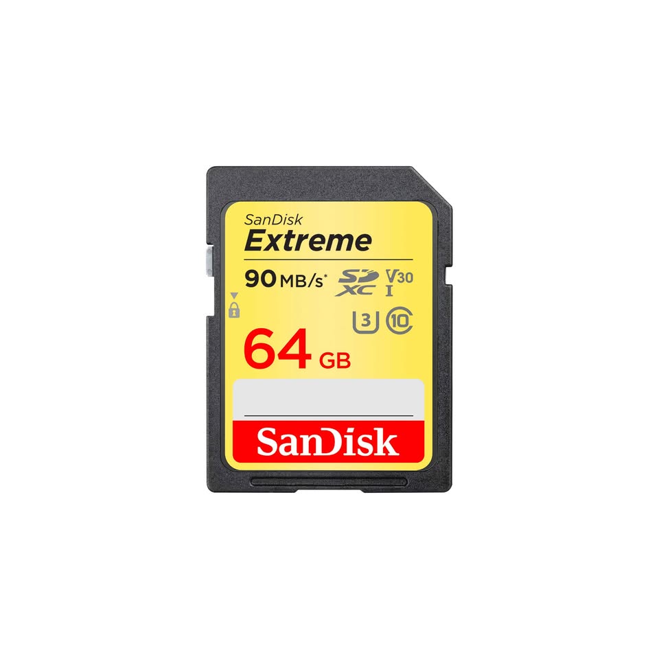 Sandisk Extreme 64GB SD Memory Card