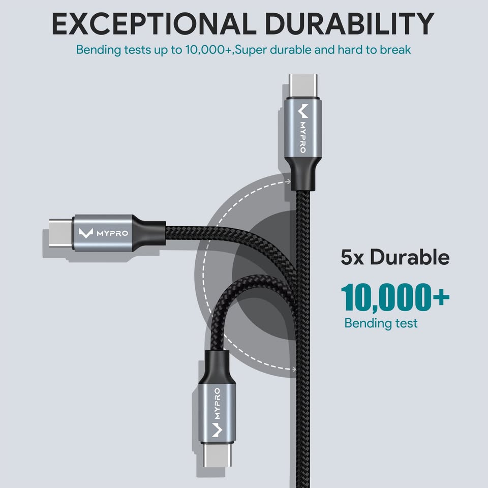 MyPro USB C to USB C 60W Fast Charging Cable