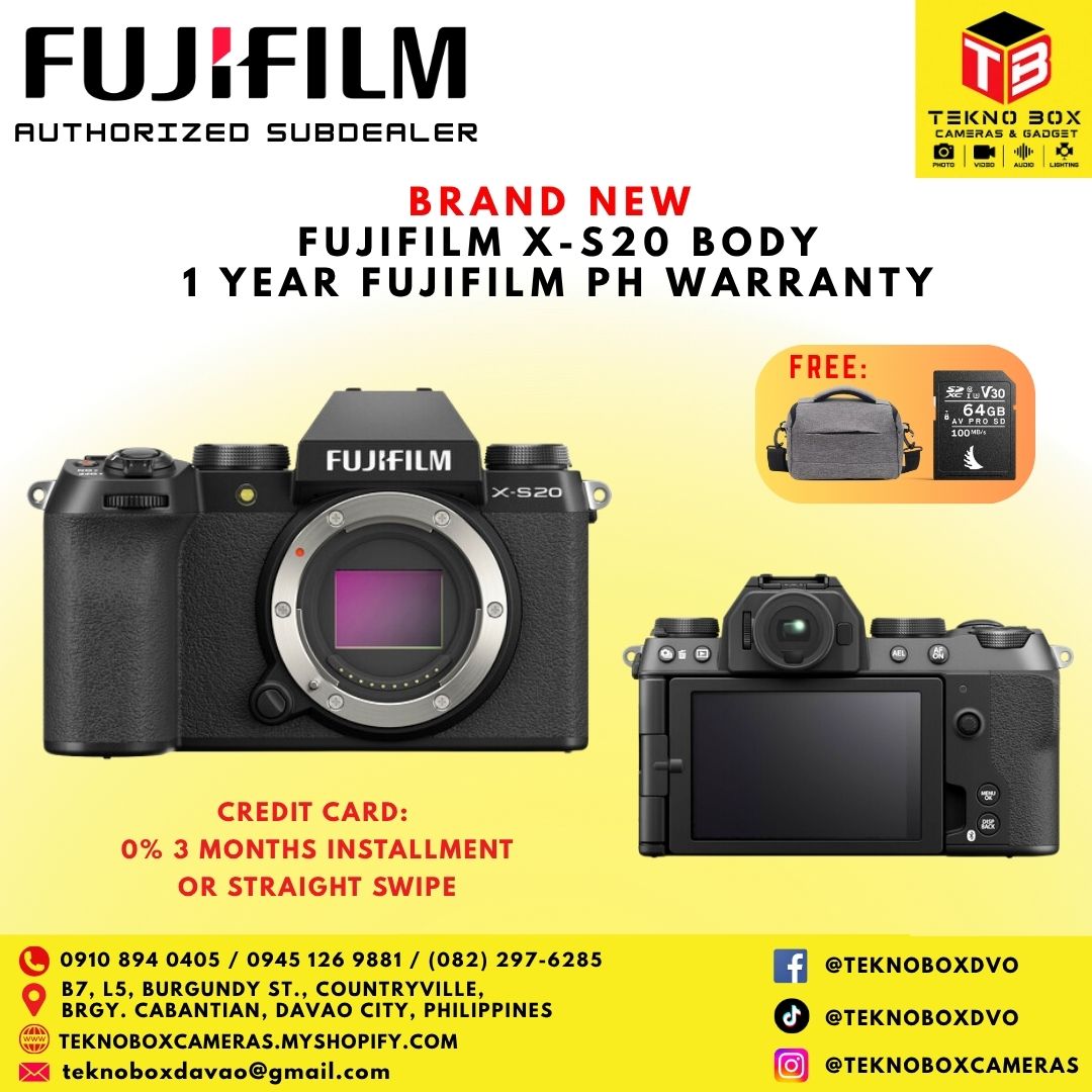 Fujifilm X-S20 Body Only
