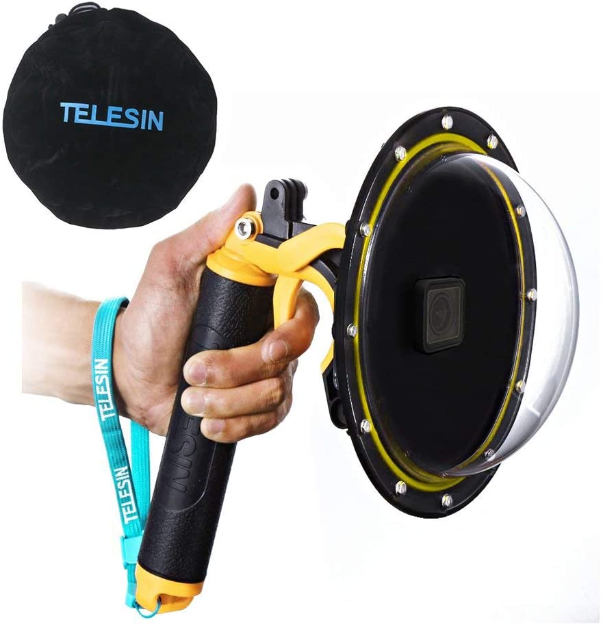Telesin Underwater Dome w/ Trigger For GoPro Hero 5/6/7 Black