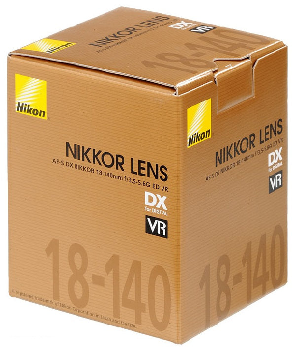 Nikon 18-140mm f/3.5-5.6G ED VR Lens