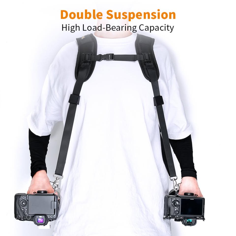 K&F GW44 Double Quick Release Camera Shoulder Neck Strap