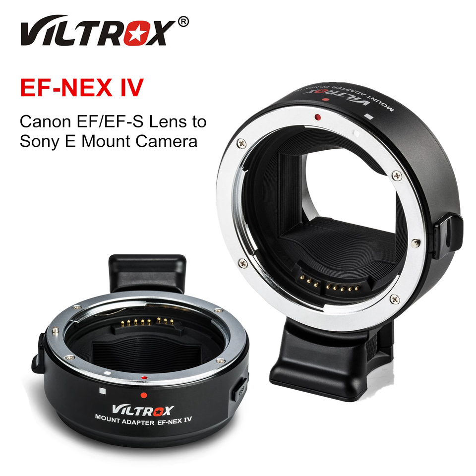 Viltrox EF-NEX IV Autofocus Adapter With Tripod Mount