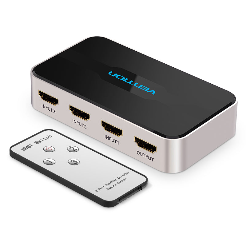 Vention 3 Input 1 Output HDMI Switcher