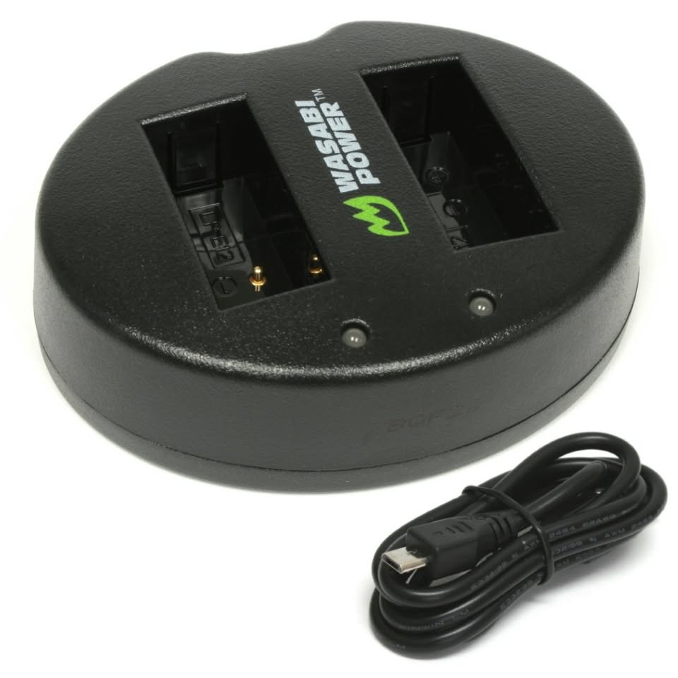 Nikon EN-EL14 Dual Charger by Wasabi Power