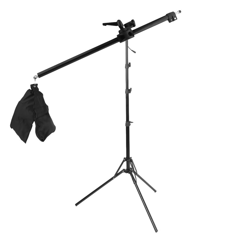 Pxel 140cm Cross Arm Bracket with Counterweight and 2 meters stand