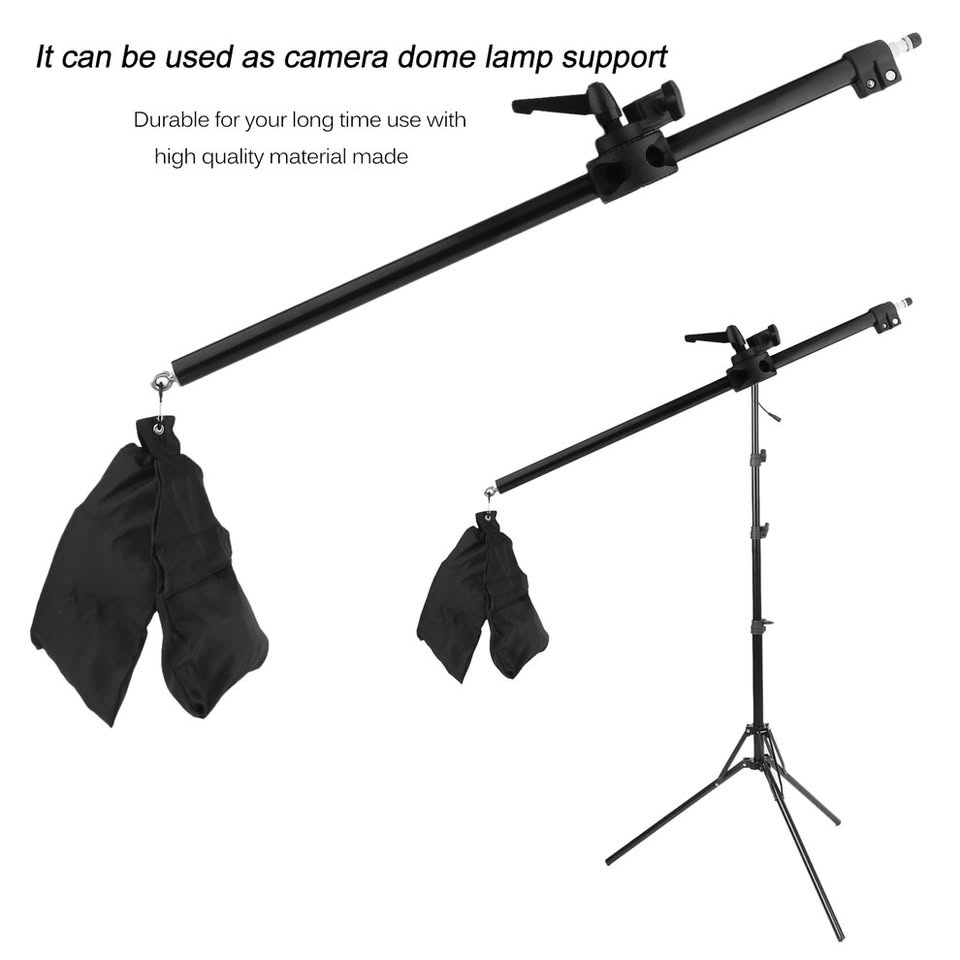 Pxel 140cm Cross Arm Bracket with Counterweight and 2 meters stand