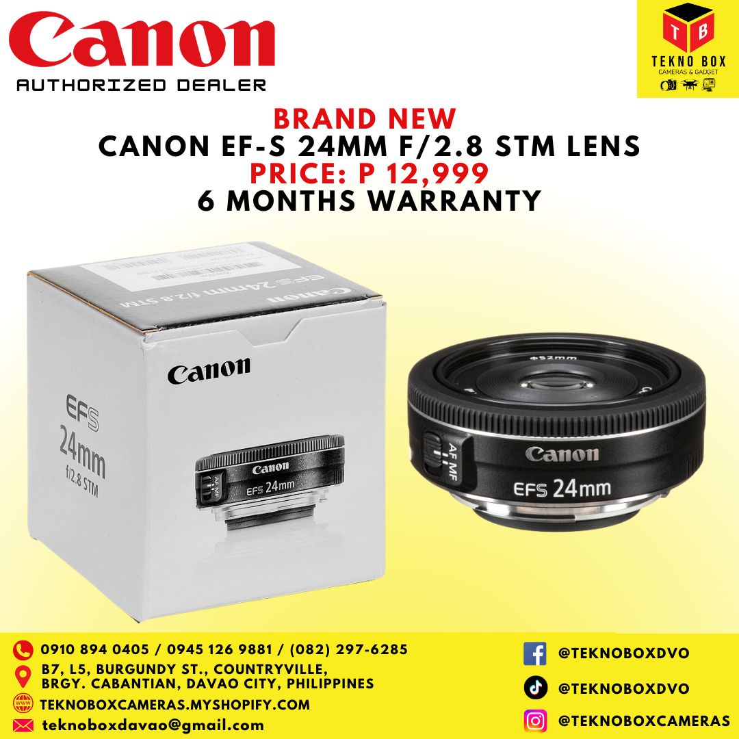 Canon 24mm F/2.8 STM Lens