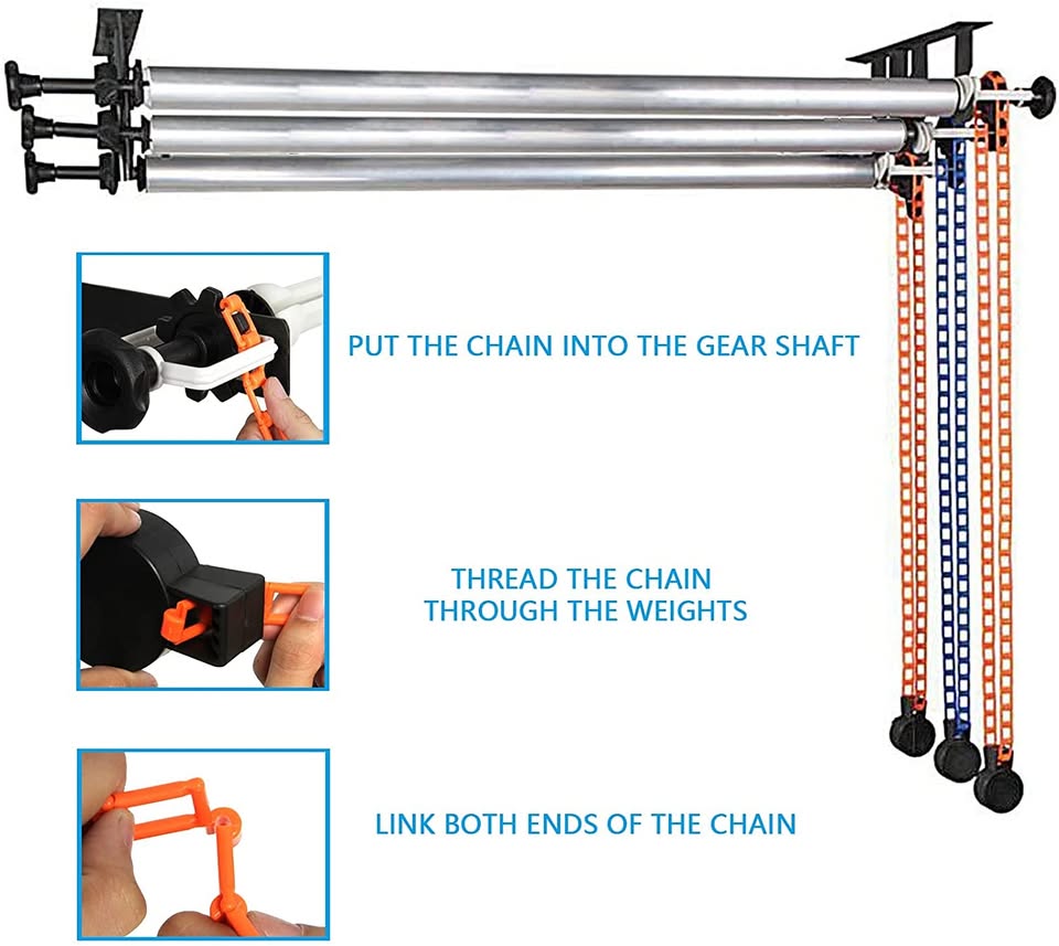Photo Studio Backdrop Roller System