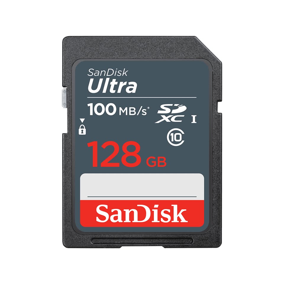 Sandisk Ultra 128gb Class 10 UHS-1 SD Memory Card
