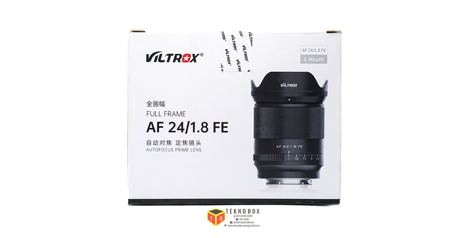 Viltrox 24mm f/1.8 STM Lens (For Sony FE/E-Mount)