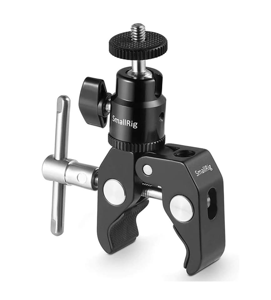 Small Rig Clamp Type Handlebar Mount for Action cameras