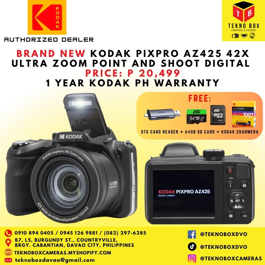 Kodak Pixpro AZ425 42X Ultra Zoom Point and Shoot Digital Camera