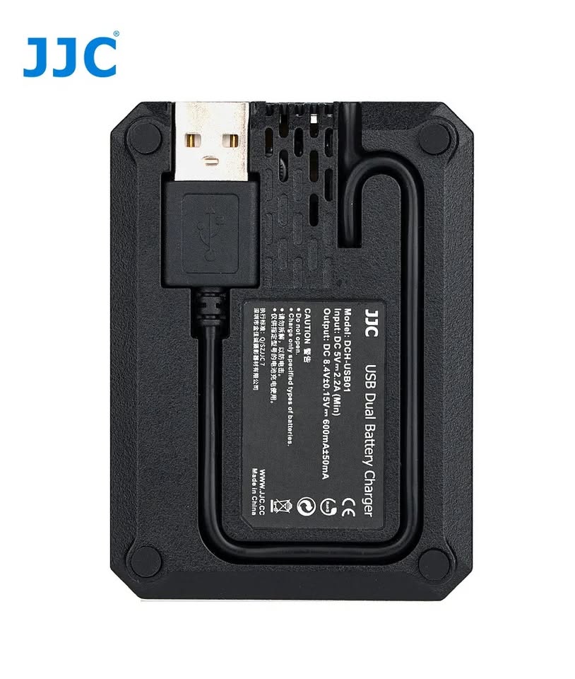 JJC NP-W235 Dual Slot USB Charger