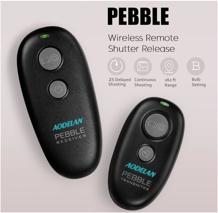 Aodelan Wireless Camera Remote (Available in Canon, Sony, Fujifilm & Nikon)