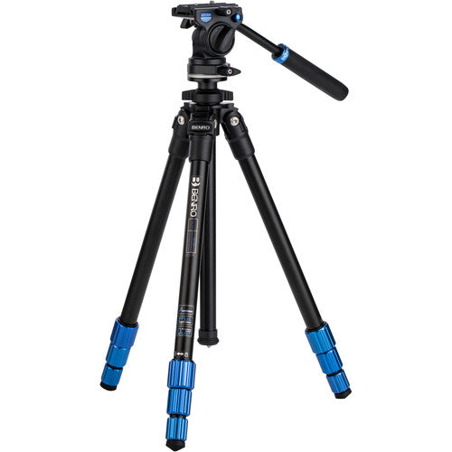 Benro TSL08AS2CSH Video Photo Heavy Duty Aluminum Tripod
