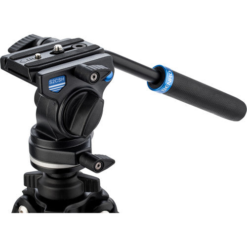Benro TSL08AS2CSH Video Photo Heavy Duty Aluminum Tripod