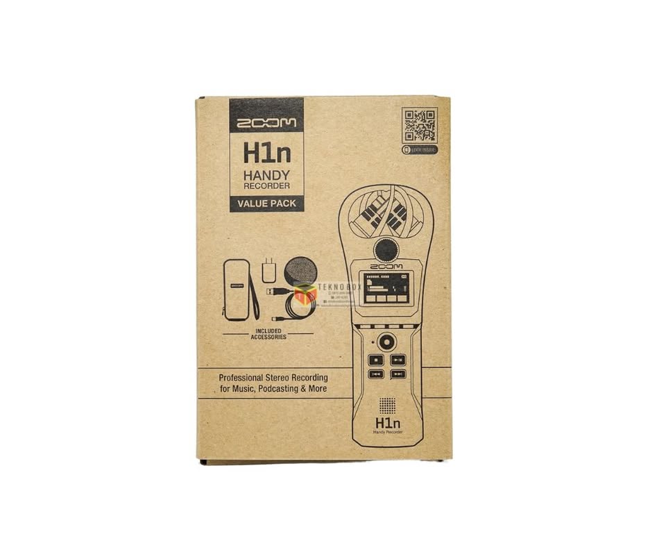 Zoom H1n-VP Handy Audio Recorder (Value Pack)