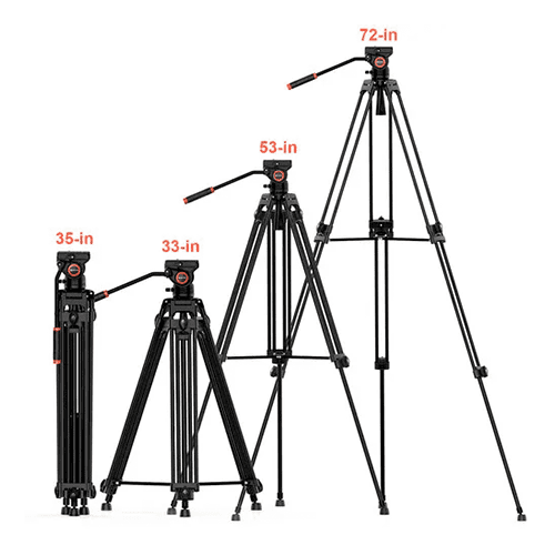 Triopo DV-965 Professional Video Tripod With Fluid Head