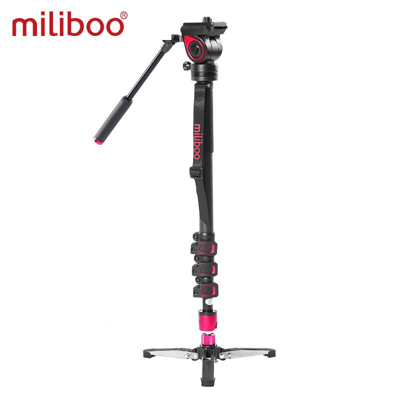Miliboo MQA Aluminum Alloy Photo Video Monopod With Fluid Head
