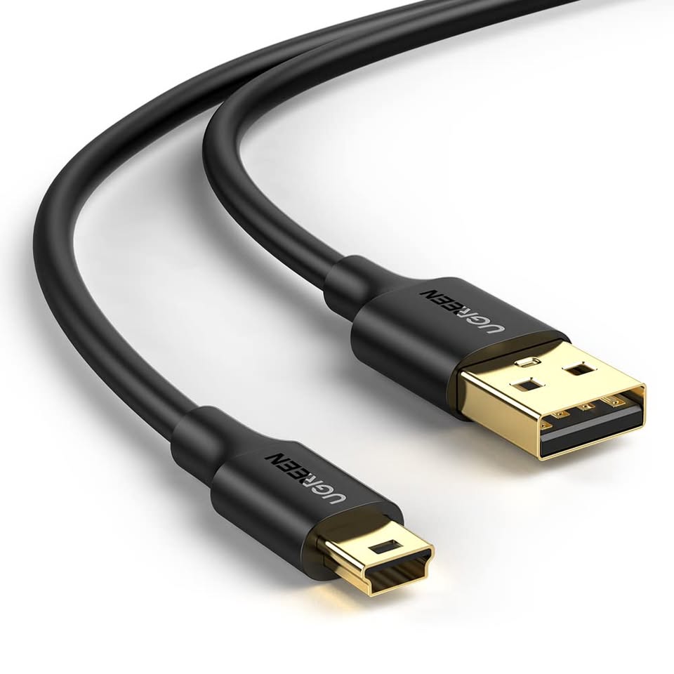 Ugreen 5 Pin Gold Plated Data Cable (1.5 Meters)