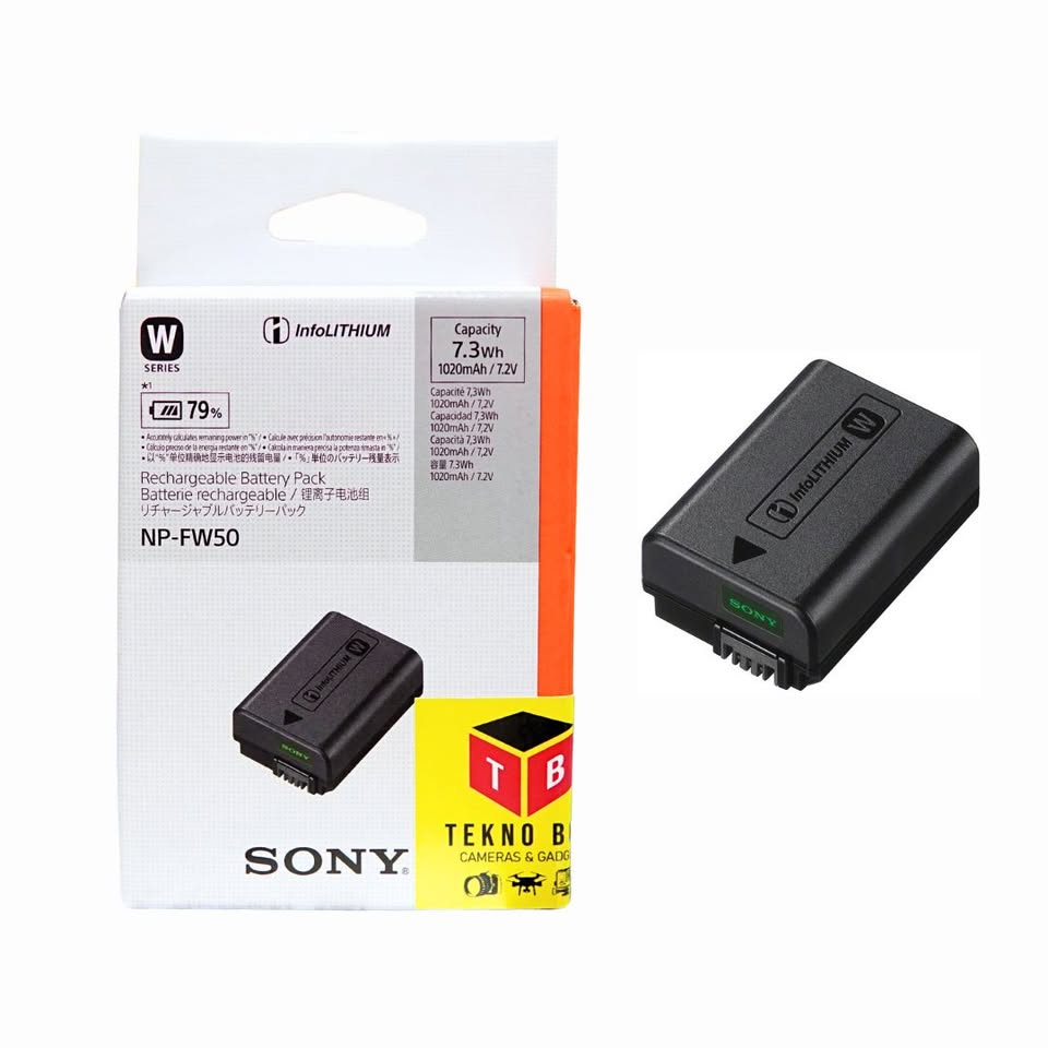 Sony NP-FW50 Battery (Brand New and Sealed From Dealership)