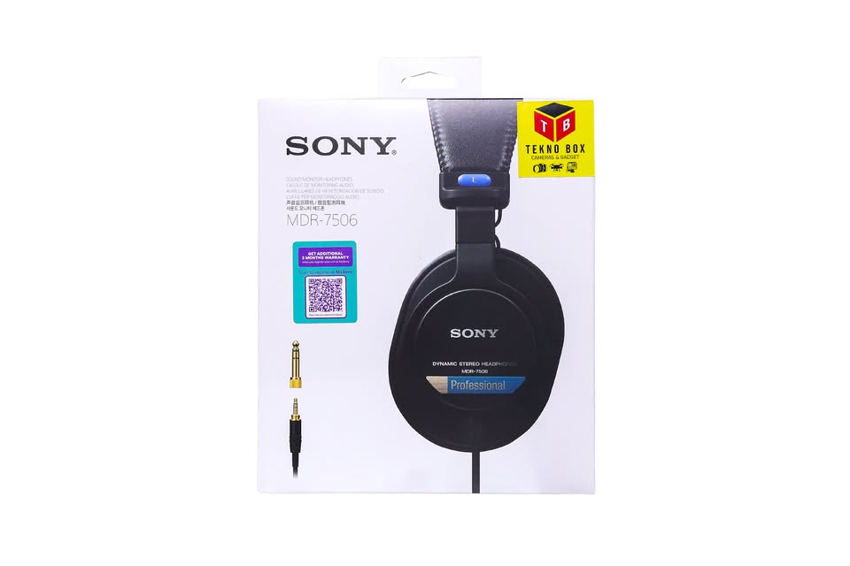 Sony MDR-7506 Professional Dynamic Stereo Monitoring Headphones