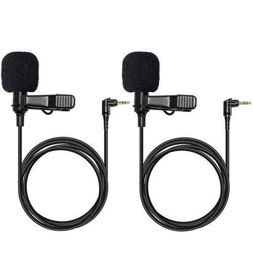 Hollyland Lark Max Duo Wireless Microphone System Multi-Device Compatible Cameras, Android, iOS Phones, Laptops (2 TX, 1 RX, 2 Lavalier Mics, Charging Case)