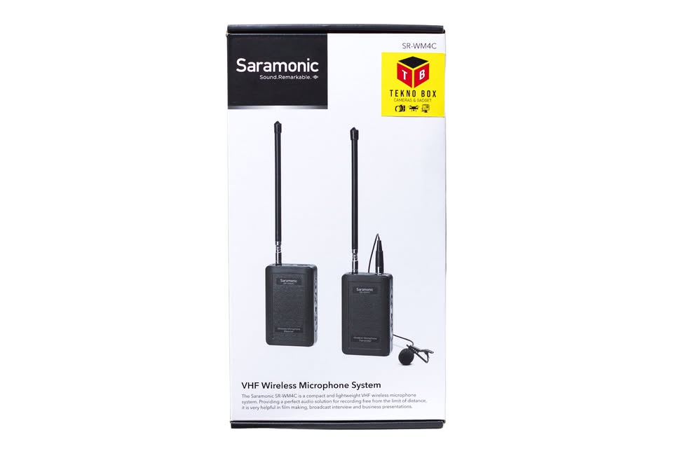 Saramonic SR-WM4C VHF Camera-Mount Wireless Omni Lavalier Microphone System