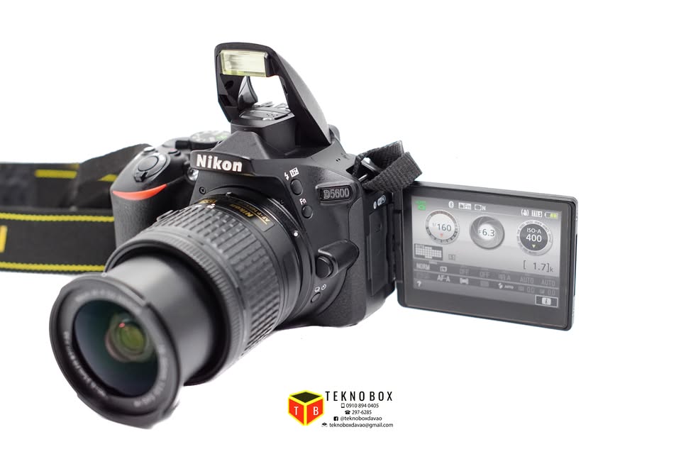 Nikon D5600 DSLR Camera With 18-55mm AF-P VR Lens