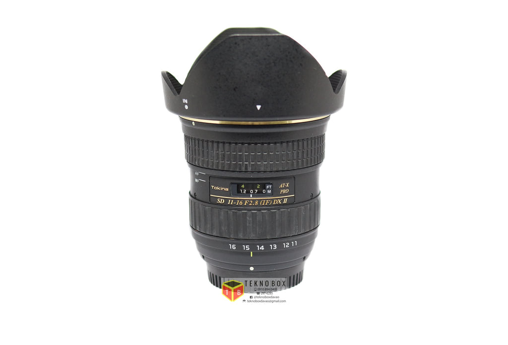 Tokina 11-16mm F/2.8 AT-X Pro IF DX II Lens (For Nikon Mount)