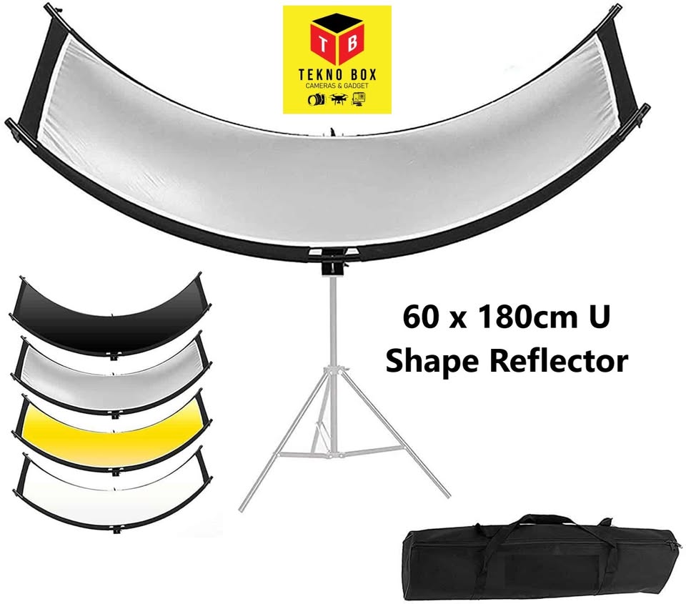 60 x 180cm U Shape Studio Reflector W/6ft. Stand