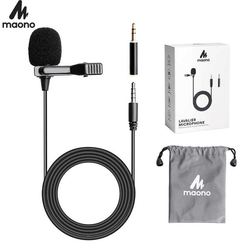 Brand new and Original Maono AU-402 Omnidirectional Lavalier Microphone