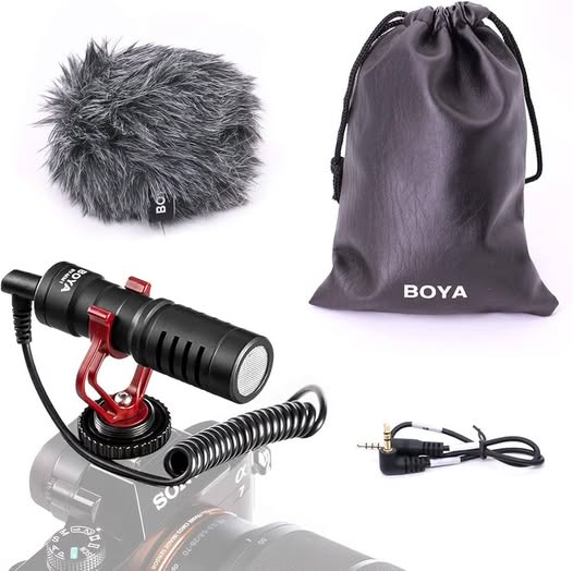 Brand new Boya BY-MM1 Cardioid Shotgun Microphone