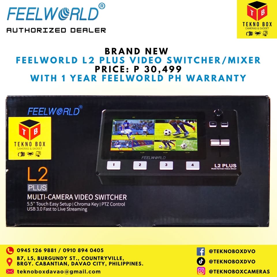 Feelworld L2 Plus Video Switcher Mixer