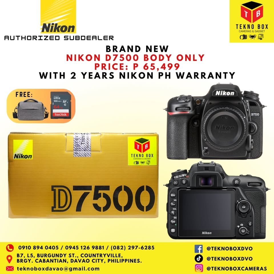 Nikon D7500 Body