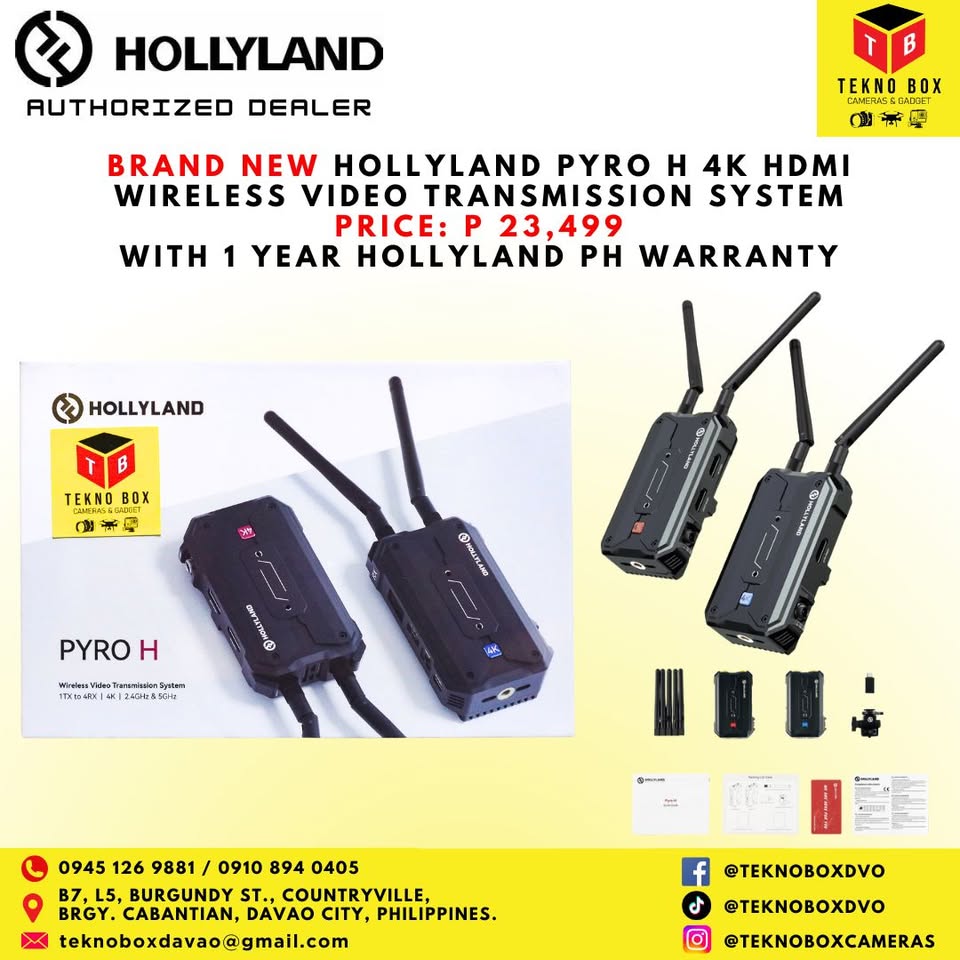 Hollyland Pyro H 4K HDMI Wireless Video Transmission System