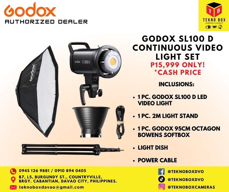 Godox SL100 D Continuous Video Light Set