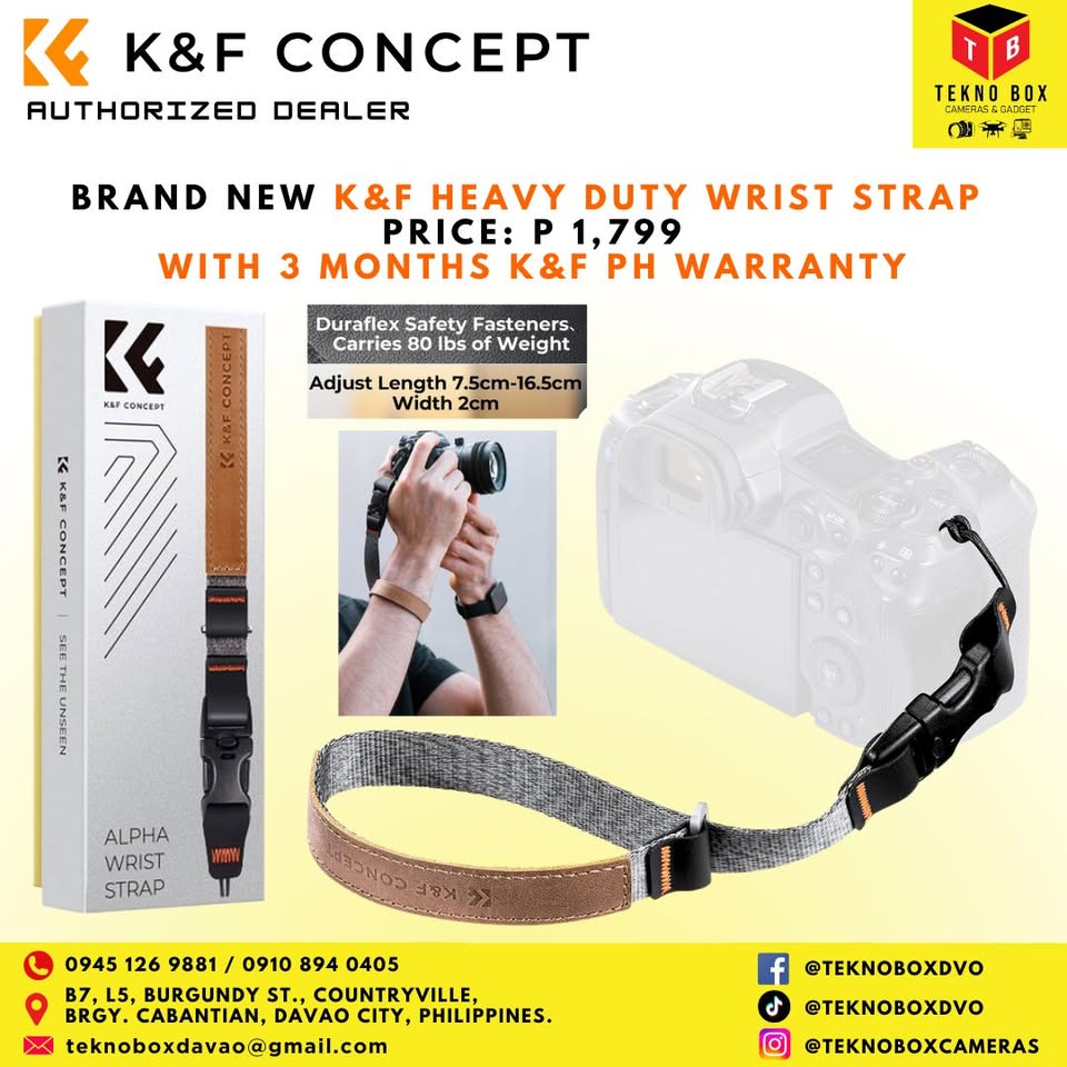K&F KF13-116 Heavy Duty Wrist Strap