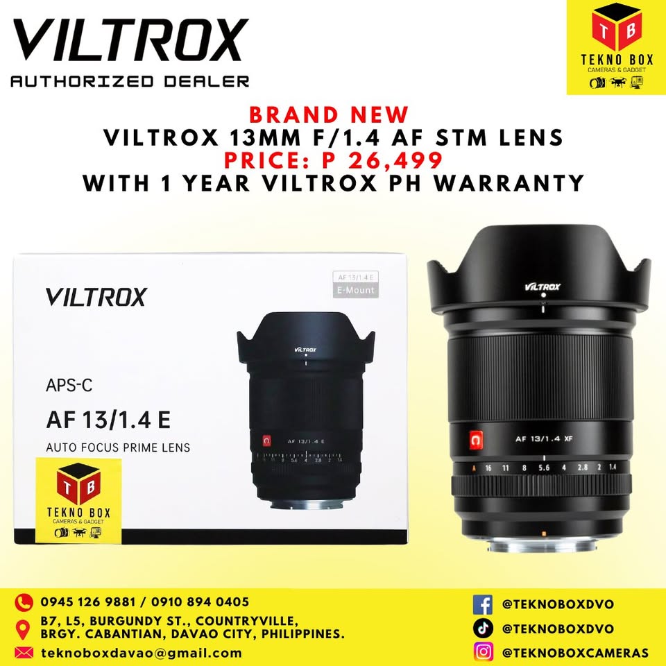 Viltrox 13mm F/1.4 AF Ultra Wide-Angel Lens