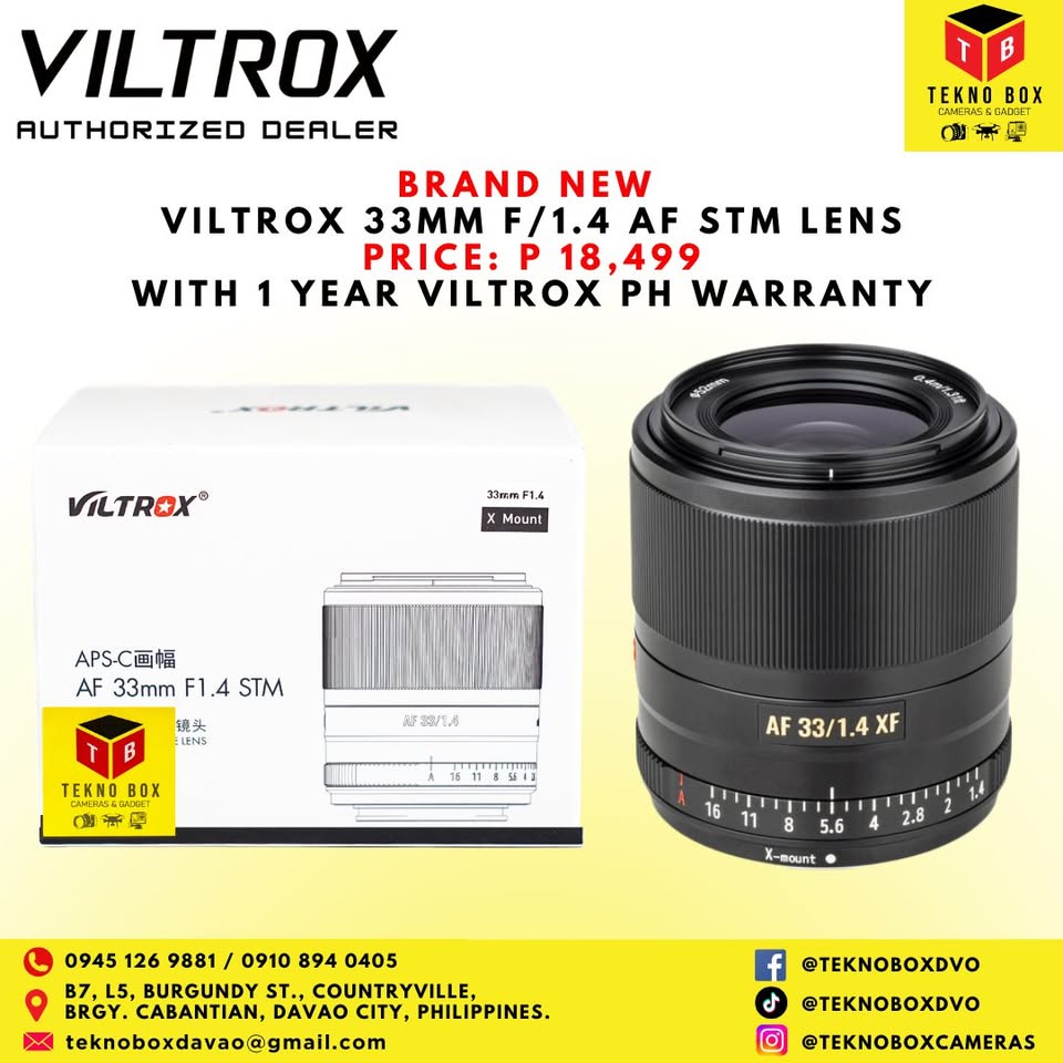 Viltrox 33mm f/1.4 STM Lens