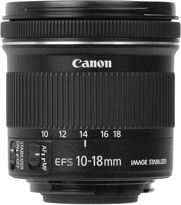 Canon 10-18mm F/4.5-5.6 IS STM Lens